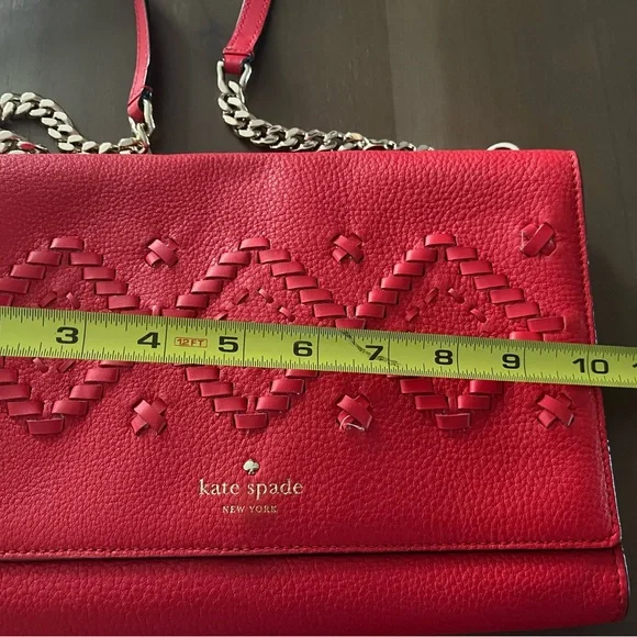 Kate Spade Flynn Street Valencia Prickly Pear Leather bag & wallet - Picture 6 of 14